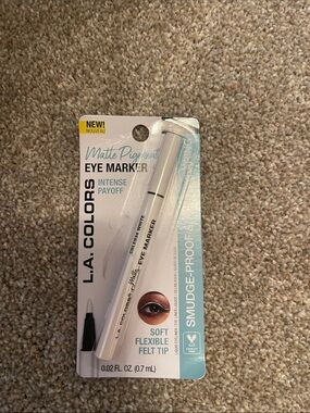 L.A. Colors Matte Pigment Eye Marker - White Felt Tip